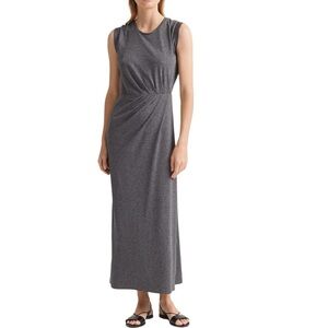 Club Monaco knit stretch wrap sleevless maxi dress size M excellent condition
